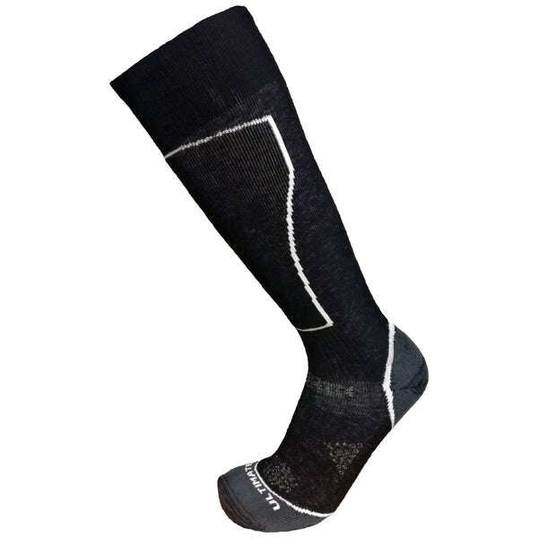 Ultimate Socks Mens Lightweight Merino Wool Ski Snowboard Performance Socks