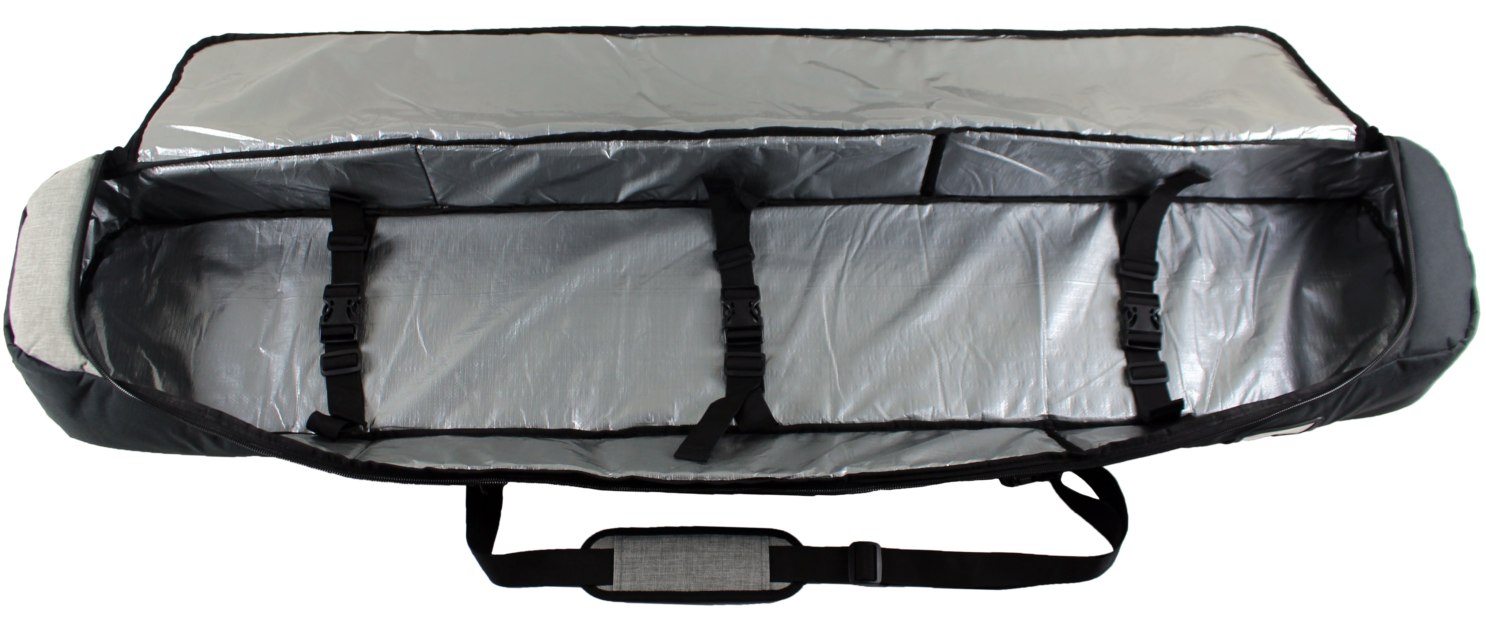 anex snowboard bag with padded backpack straps ski travel 165cm Element Equipment Tour Deluxe Padded Snowboard Bag - Premium High End